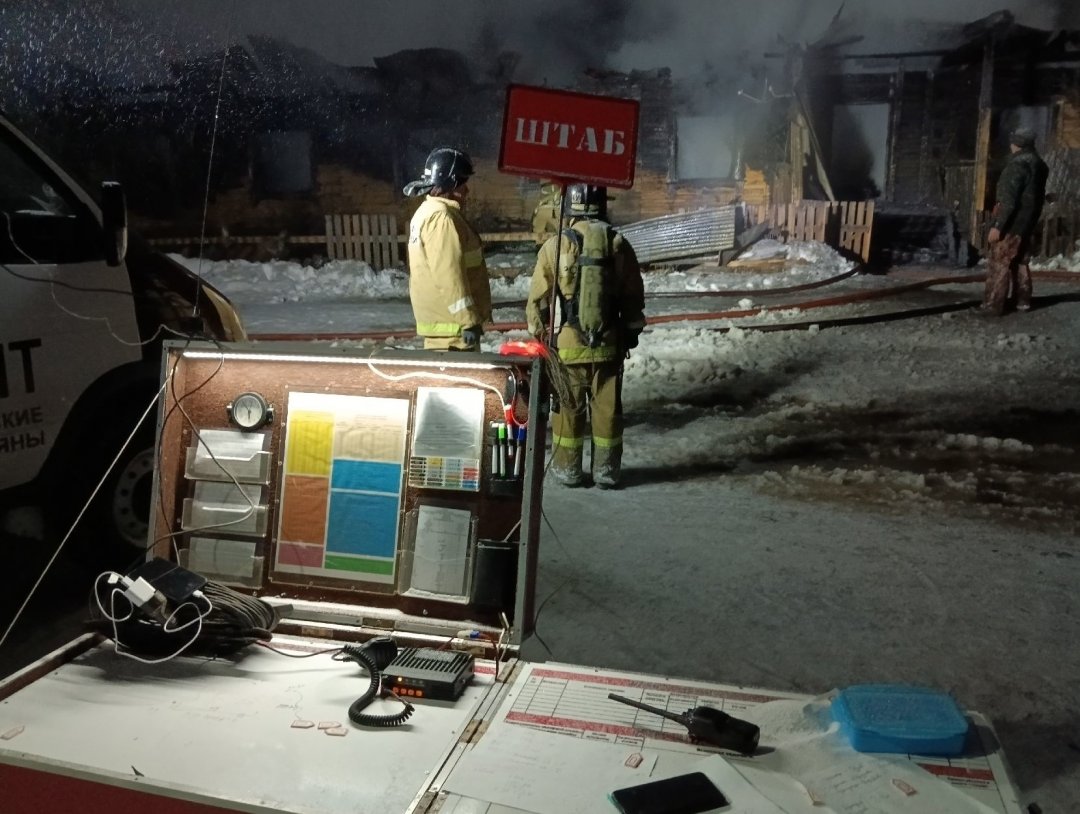 Пожарно-спасательные подразделения ликвидировали пожар в Кильмезском районе